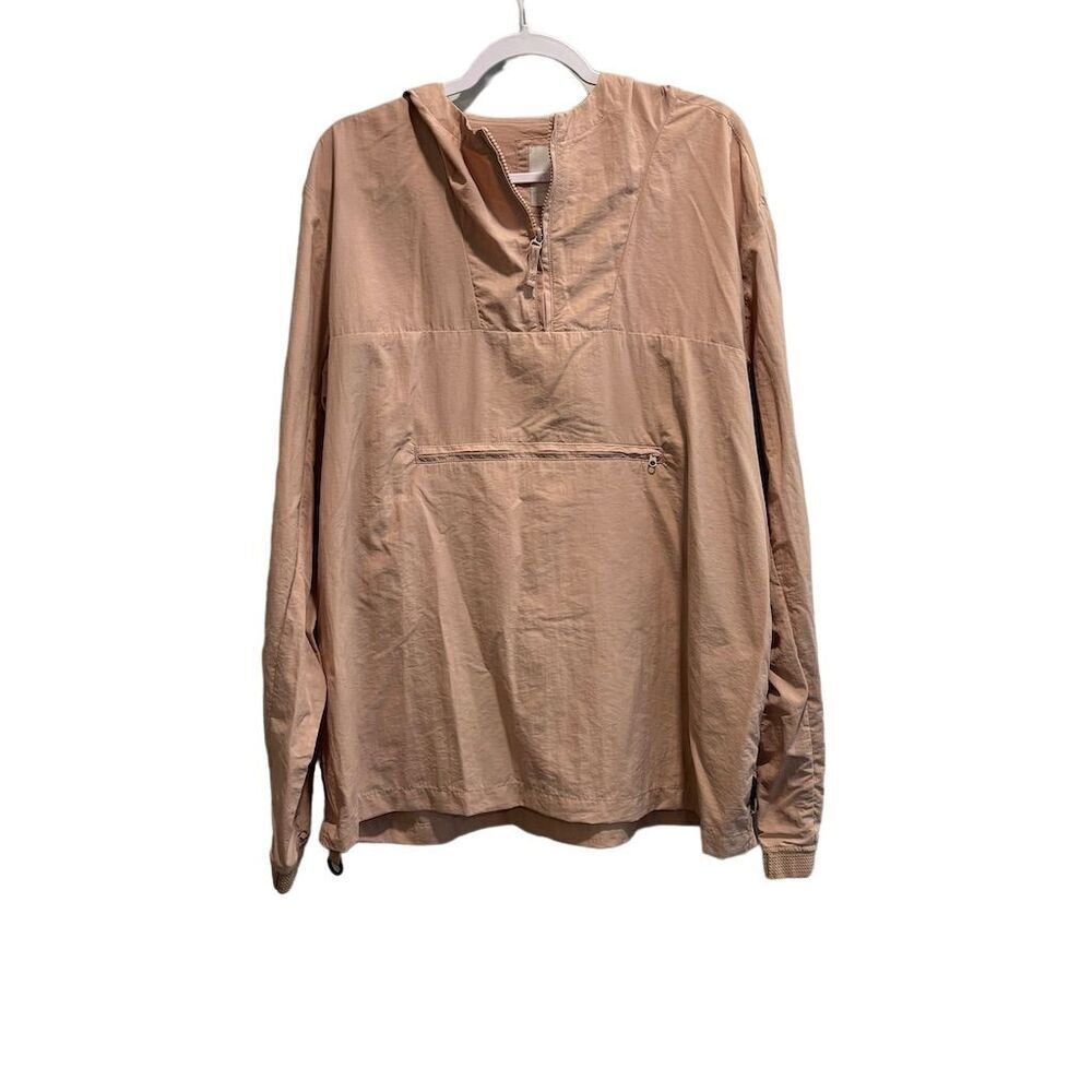 Tavik Unisex Wind-Resistant Anorak Jacket Blush Size XL Outerwear